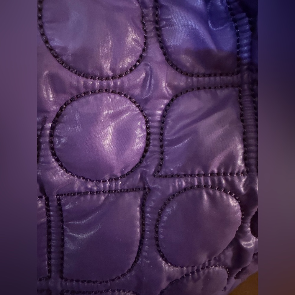 Kate Spade Purple Quilted Shoulder Bag - Picture 4 of 14